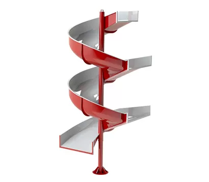 マルチエントリースパイラルコンベアシュート