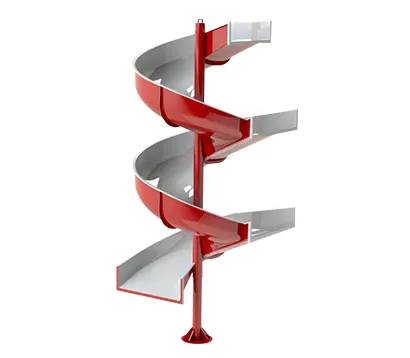 マルチエントリースパイラルコンベアシュート